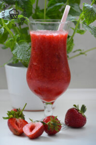 Drink Truskawkowe Daiquiri (Frozen Strawberry Daiquiri)